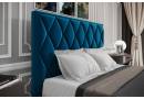 Polsterbett Ehebett ENZO 16 Rautensteppung Hotelbett für Schlafzimmer mit Taschenfederkernmatratze Latexschaum